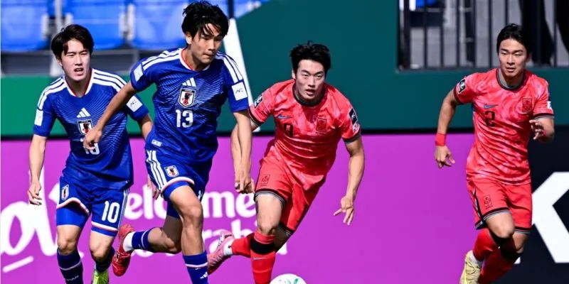 U23 Nhật Bản thắng U23 Hàn Quốc để đối đầu với U23 Trung Quốc ở trận chung kết